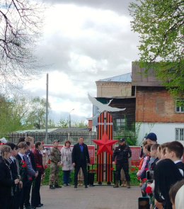 Открытие Аллеи славы   