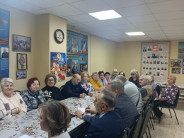 Встреча в совете ветеранов
