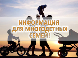 Меры социальной поддержки многодетных семей